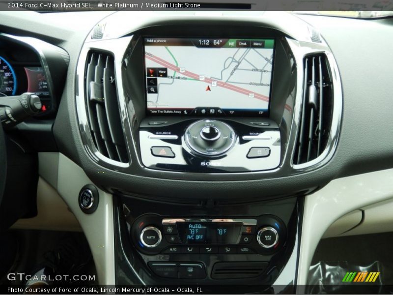 Navigation of 2014 C-Max Hybrid SEL