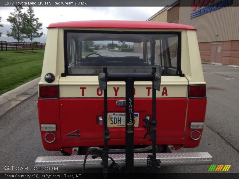 Red/Cream / Black 1973 Toyota Land Cruiser