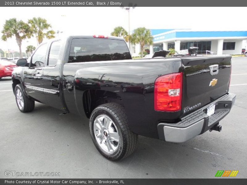 Black / Ebony 2013 Chevrolet Silverado 1500 LT Extended Cab