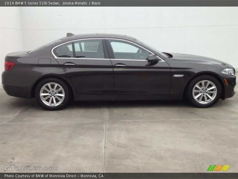 Jotoba Metallic / Black 2014 BMW 5 Series 528i Sedan