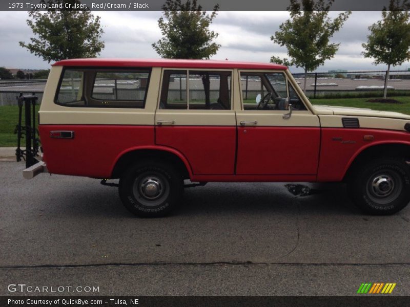 Red/Cream / Black 1973 Toyota Land Cruiser