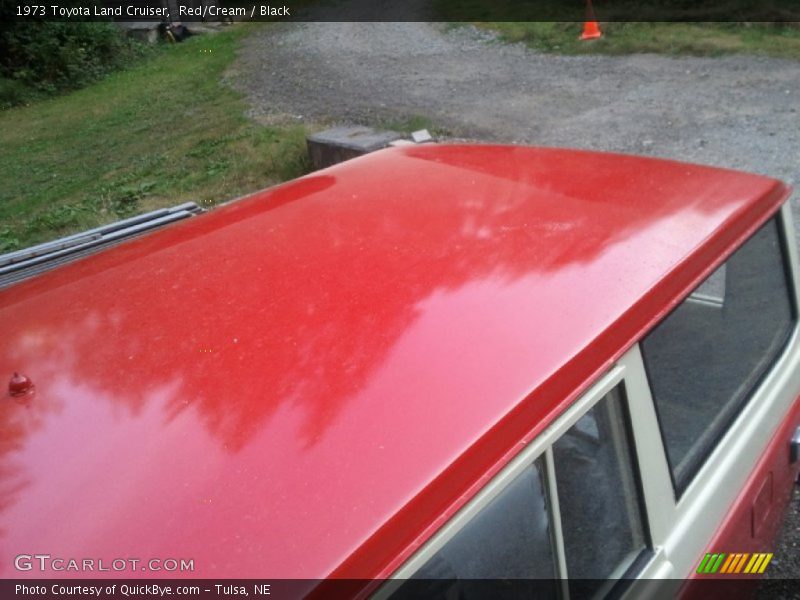 Red/Cream / Black 1973 Toyota Land Cruiser