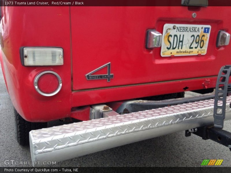 Red/Cream / Black 1973 Toyota Land Cruiser
