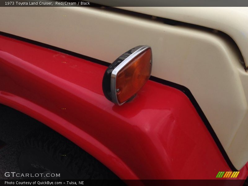 Red/Cream / Black 1973 Toyota Land Cruiser