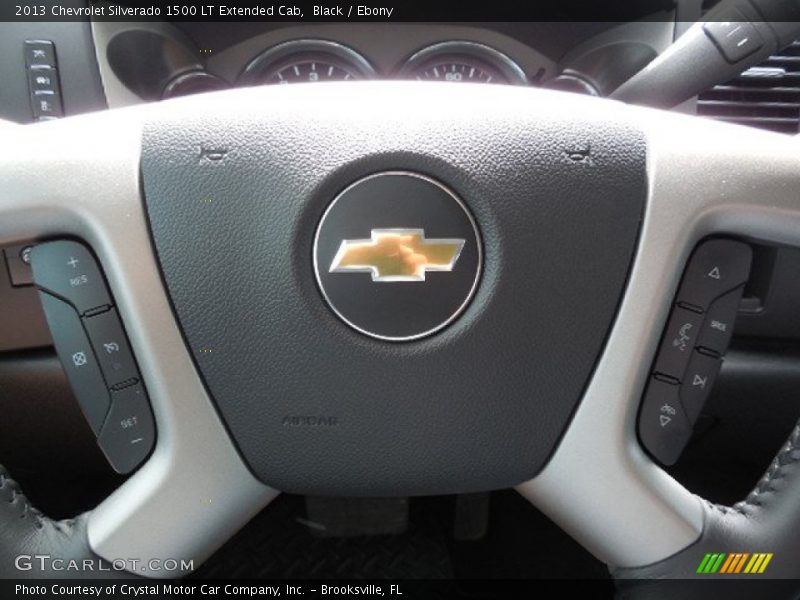 Black / Ebony 2013 Chevrolet Silverado 1500 LT Extended Cab