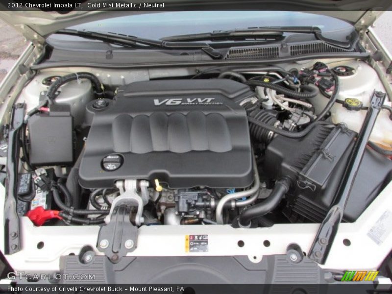 Gold Mist Metallic / Neutral 2012 Chevrolet Impala LT