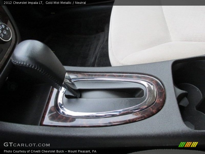 Gold Mist Metallic / Neutral 2012 Chevrolet Impala LT