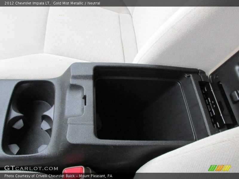 Gold Mist Metallic / Neutral 2012 Chevrolet Impala LT