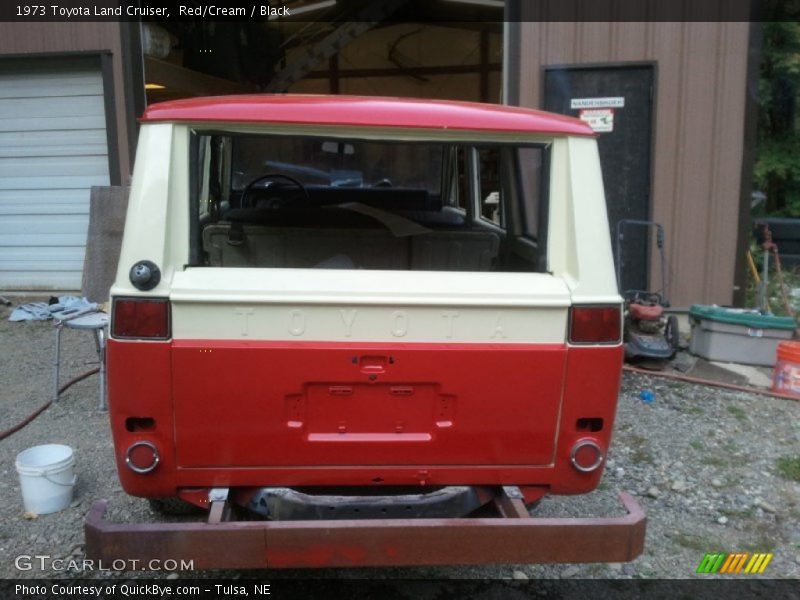 Red/Cream / Black 1973 Toyota Land Cruiser