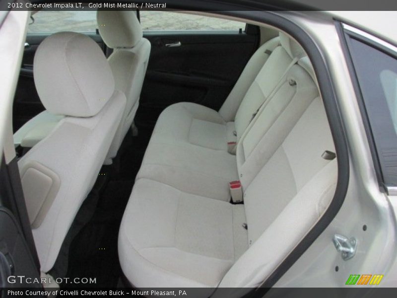 Gold Mist Metallic / Neutral 2012 Chevrolet Impala LT