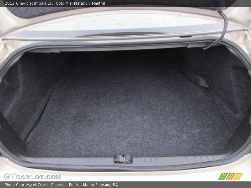 Gold Mist Metallic / Neutral 2012 Chevrolet Impala LT