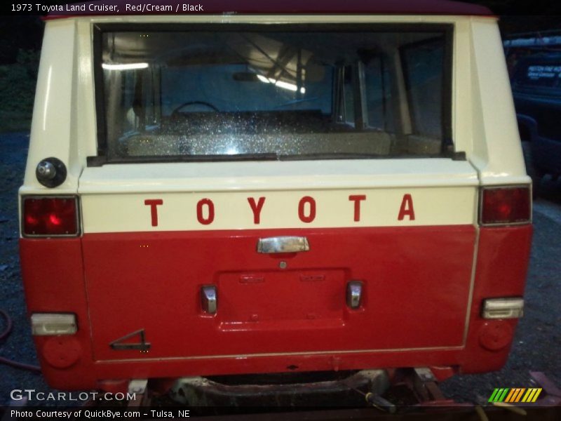 Red/Cream / Black 1973 Toyota Land Cruiser