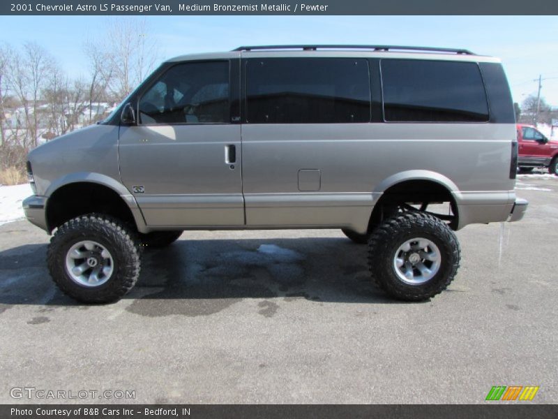 Medium Bronzemist Metallic / Pewter 2001 Chevrolet Astro LS Passenger Van