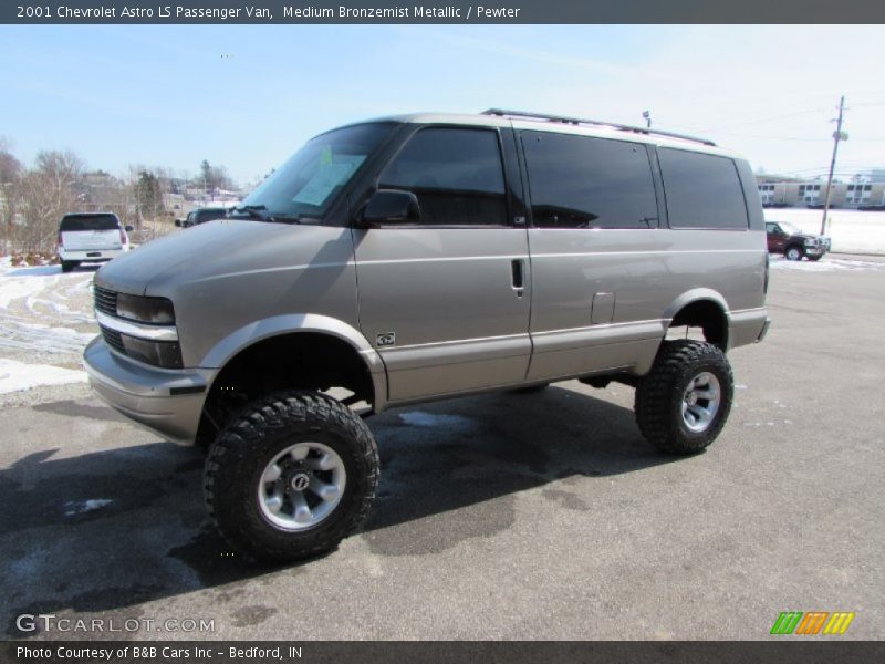 Medium Bronzemist Metallic / Pewter 2001 Chevrolet Astro LS Passenger Van