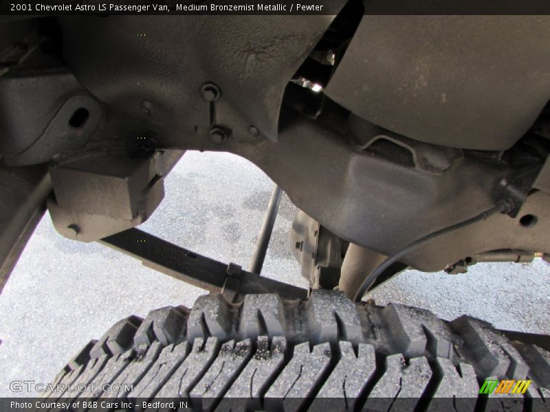 Medium Bronzemist Metallic / Pewter 2001 Chevrolet Astro LS Passenger Van