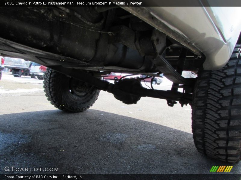 Medium Bronzemist Metallic / Pewter 2001 Chevrolet Astro LS Passenger Van