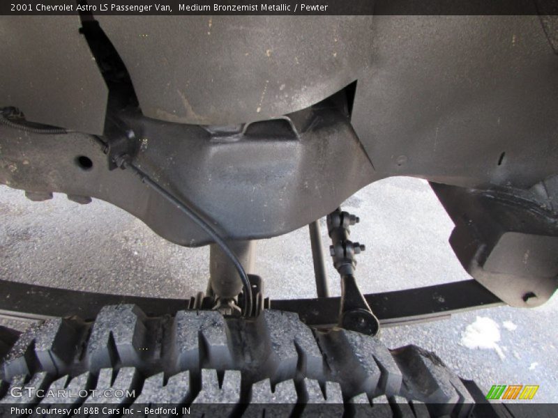 Medium Bronzemist Metallic / Pewter 2001 Chevrolet Astro LS Passenger Van