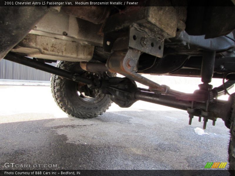 Medium Bronzemist Metallic / Pewter 2001 Chevrolet Astro LS Passenger Van