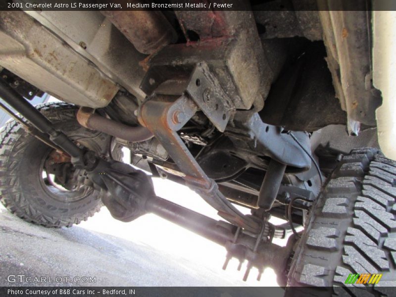 Medium Bronzemist Metallic / Pewter 2001 Chevrolet Astro LS Passenger Van