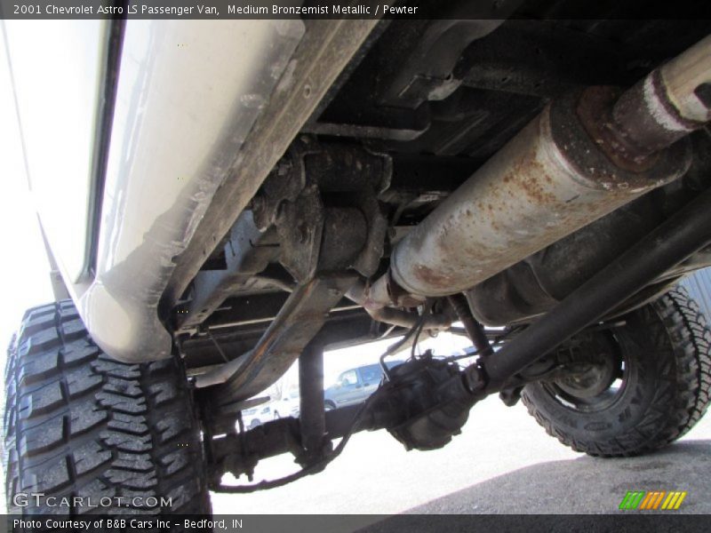 Medium Bronzemist Metallic / Pewter 2001 Chevrolet Astro LS Passenger Van