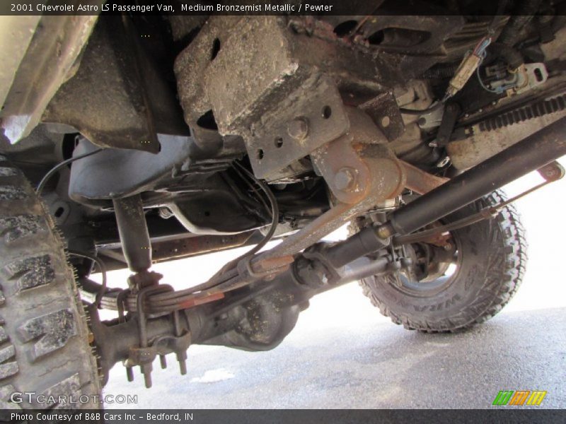 Medium Bronzemist Metallic / Pewter 2001 Chevrolet Astro LS Passenger Van