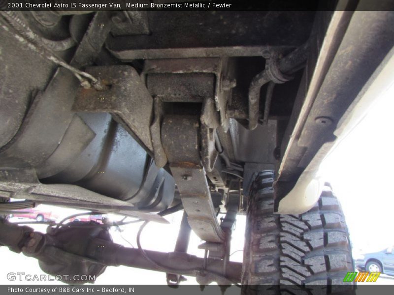 Medium Bronzemist Metallic / Pewter 2001 Chevrolet Astro LS Passenger Van