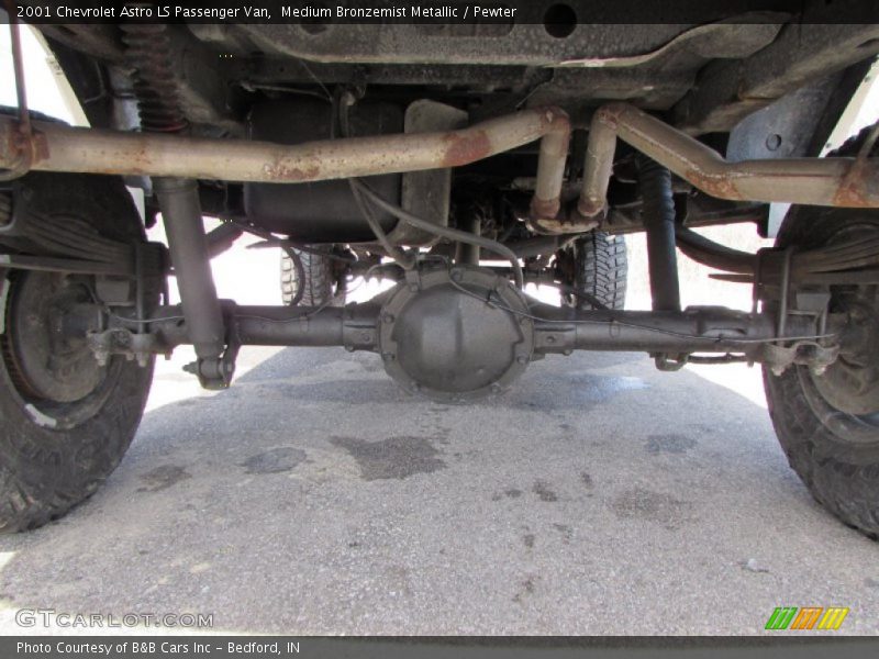 Medium Bronzemist Metallic / Pewter 2001 Chevrolet Astro LS Passenger Van