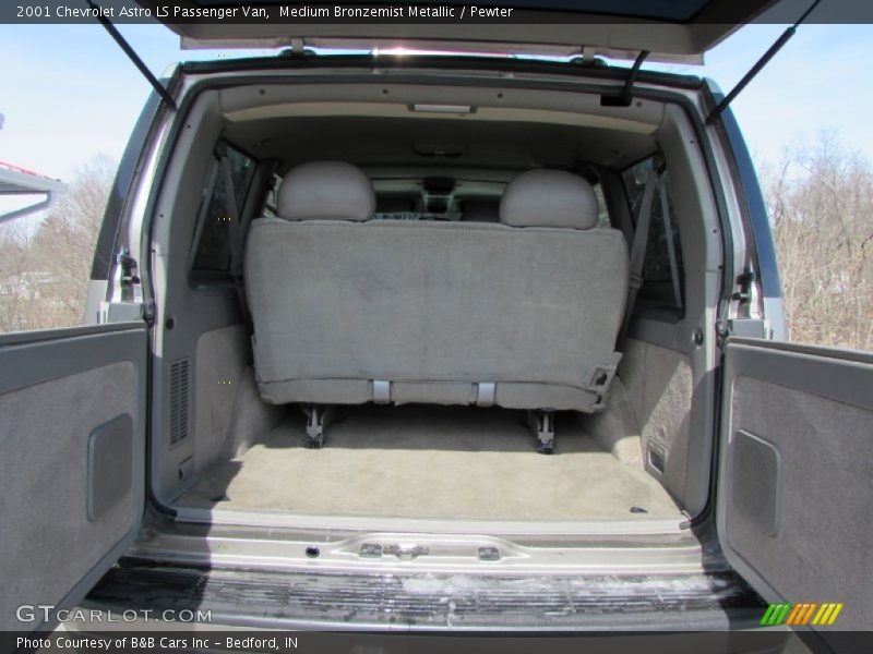 Medium Bronzemist Metallic / Pewter 2001 Chevrolet Astro LS Passenger Van
