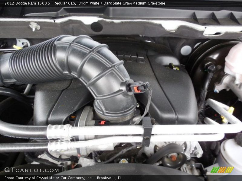Bright White / Dark Slate Gray/Medium Graystone 2012 Dodge Ram 1500 ST Regular Cab
