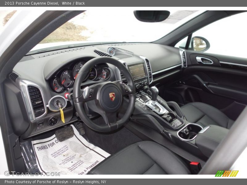 2013 Cayenne Diesel Black Interior