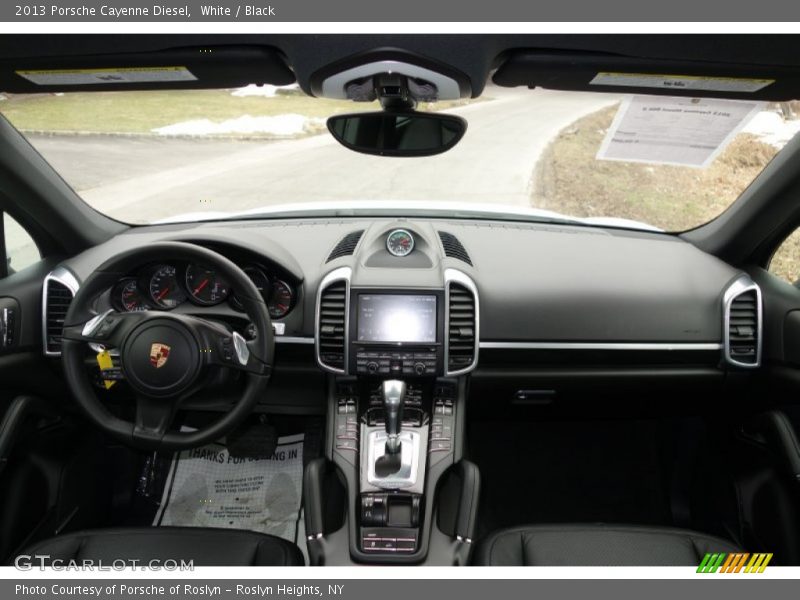 Dashboard of 2013 Cayenne Diesel