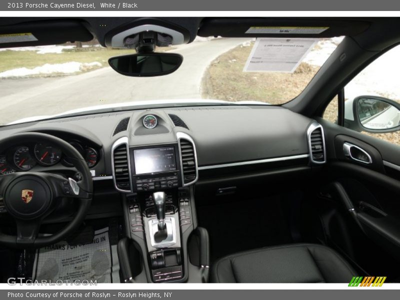 Dashboard of 2013 Cayenne Diesel