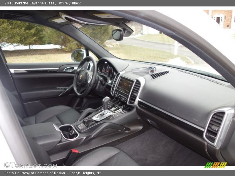 Dashboard of 2013 Cayenne Diesel