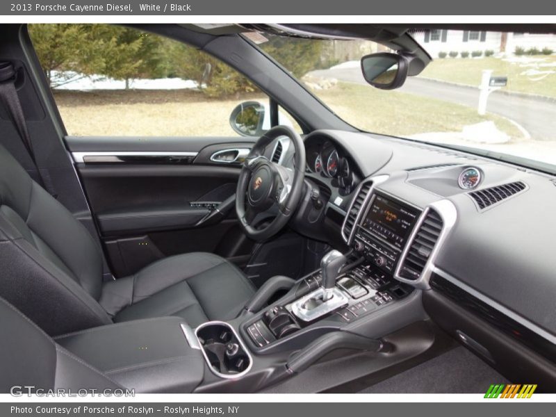 White / Black 2013 Porsche Cayenne Diesel