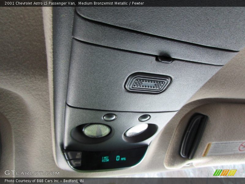 Medium Bronzemist Metallic / Pewter 2001 Chevrolet Astro LS Passenger Van