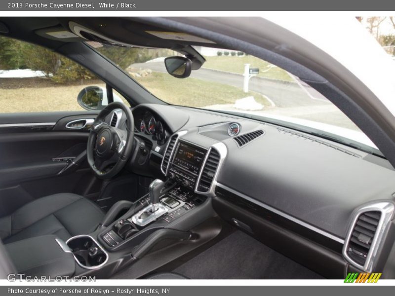 White / Black 2013 Porsche Cayenne Diesel