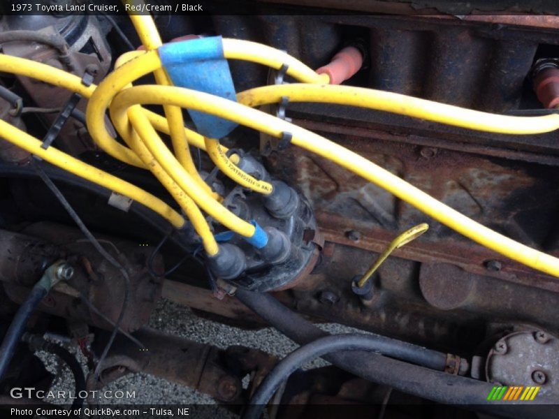 Red/Cream / Black 1973 Toyota Land Cruiser