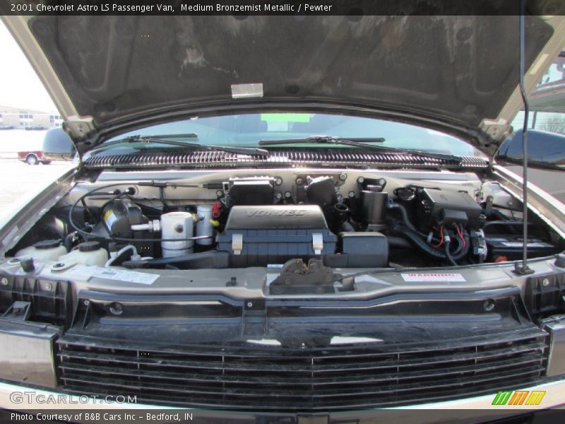 Medium Bronzemist Metallic / Pewter 2001 Chevrolet Astro LS Passenger Van