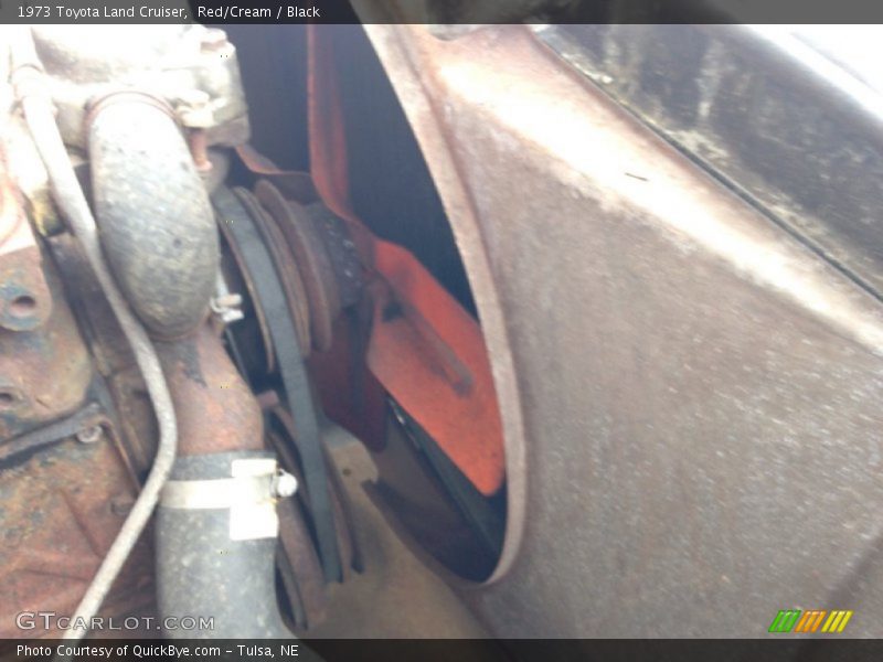 Red/Cream / Black 1973 Toyota Land Cruiser