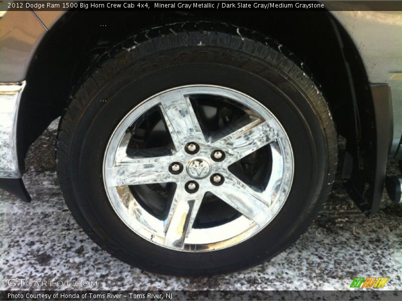 Mineral Gray Metallic / Dark Slate Gray/Medium Graystone 2012 Dodge Ram 1500 Big Horn Crew Cab 4x4
