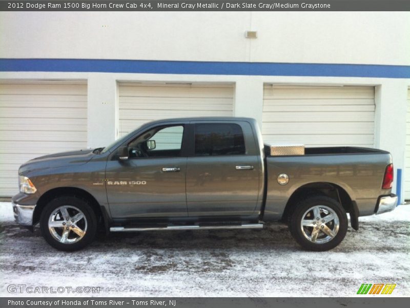 Mineral Gray Metallic / Dark Slate Gray/Medium Graystone 2012 Dodge Ram 1500 Big Horn Crew Cab 4x4