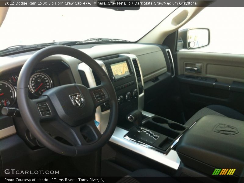 Mineral Gray Metallic / Dark Slate Gray/Medium Graystone 2012 Dodge Ram 1500 Big Horn Crew Cab 4x4