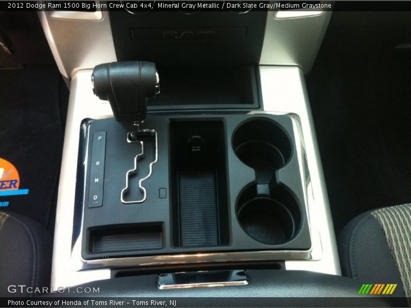 Mineral Gray Metallic / Dark Slate Gray/Medium Graystone 2012 Dodge Ram 1500 Big Horn Crew Cab 4x4