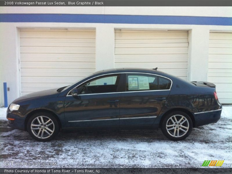 Blue Graphite / Black 2008 Volkswagen Passat Lux Sedan