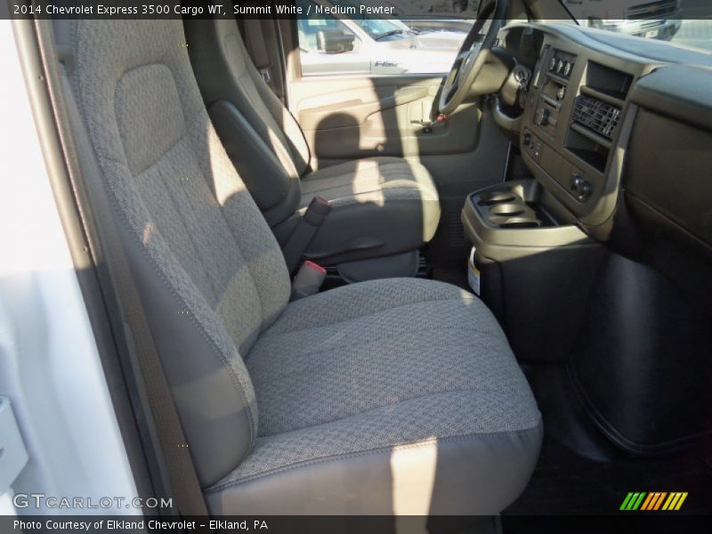 Summit White / Medium Pewter 2014 Chevrolet Express 3500 Cargo WT