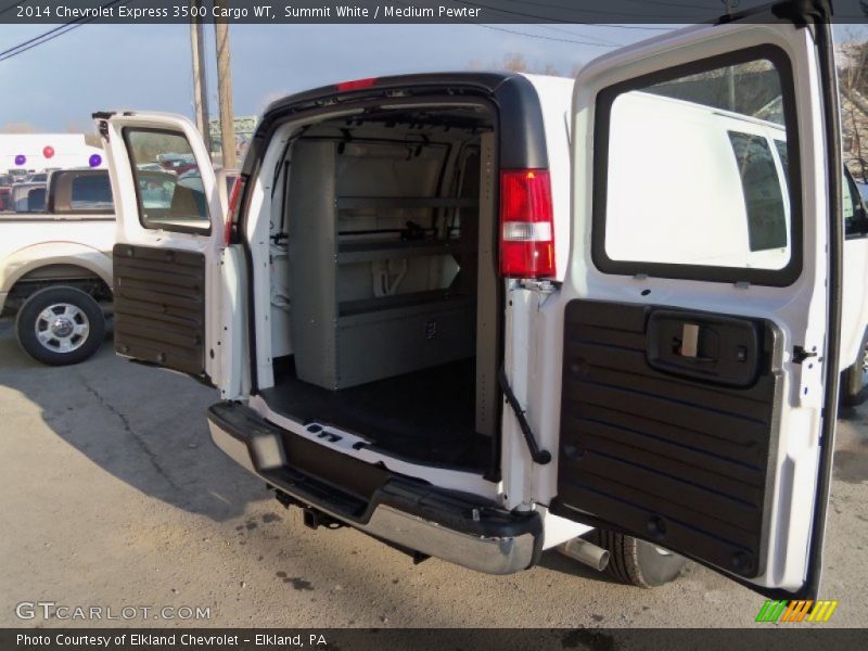 Summit White / Medium Pewter 2014 Chevrolet Express 3500 Cargo WT