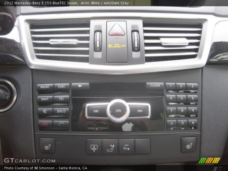 Arctic White / Ash/Dark Grey 2012 Mercedes-Benz E 350 BlueTEC Sedan
