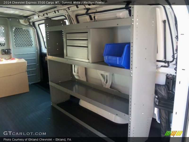 Summit White / Medium Pewter 2014 Chevrolet Express 3500 Cargo WT