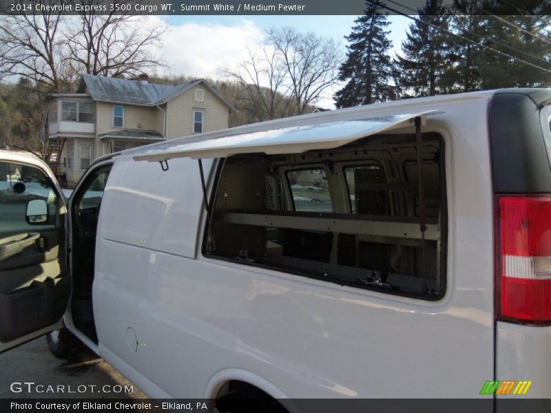 Summit White / Medium Pewter 2014 Chevrolet Express 3500 Cargo WT