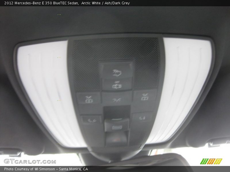 Arctic White / Ash/Dark Grey 2012 Mercedes-Benz E 350 BlueTEC Sedan